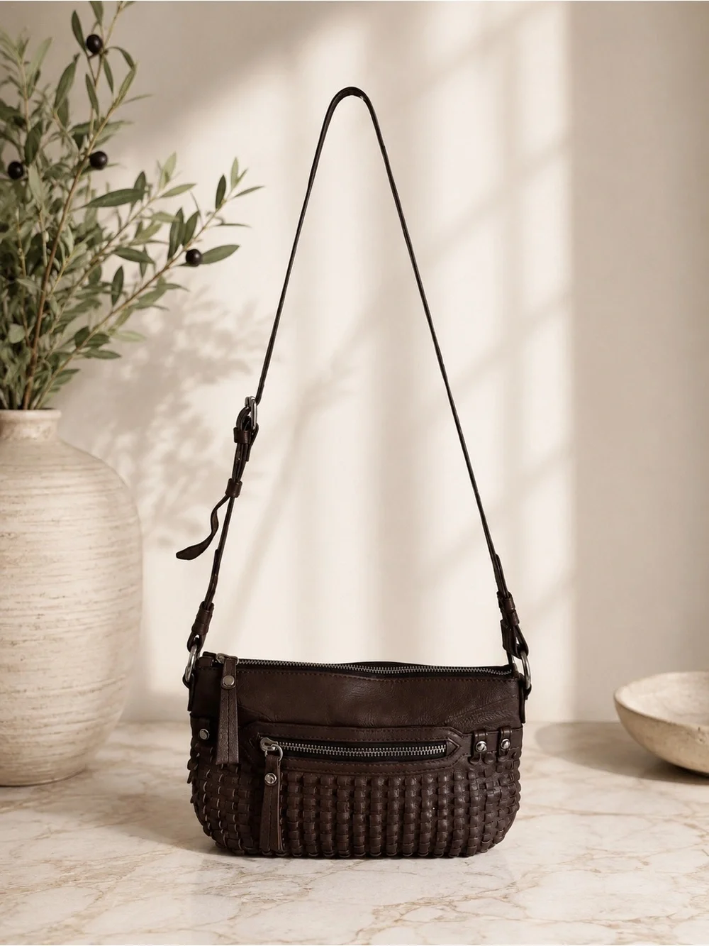 orYANY woven leather
